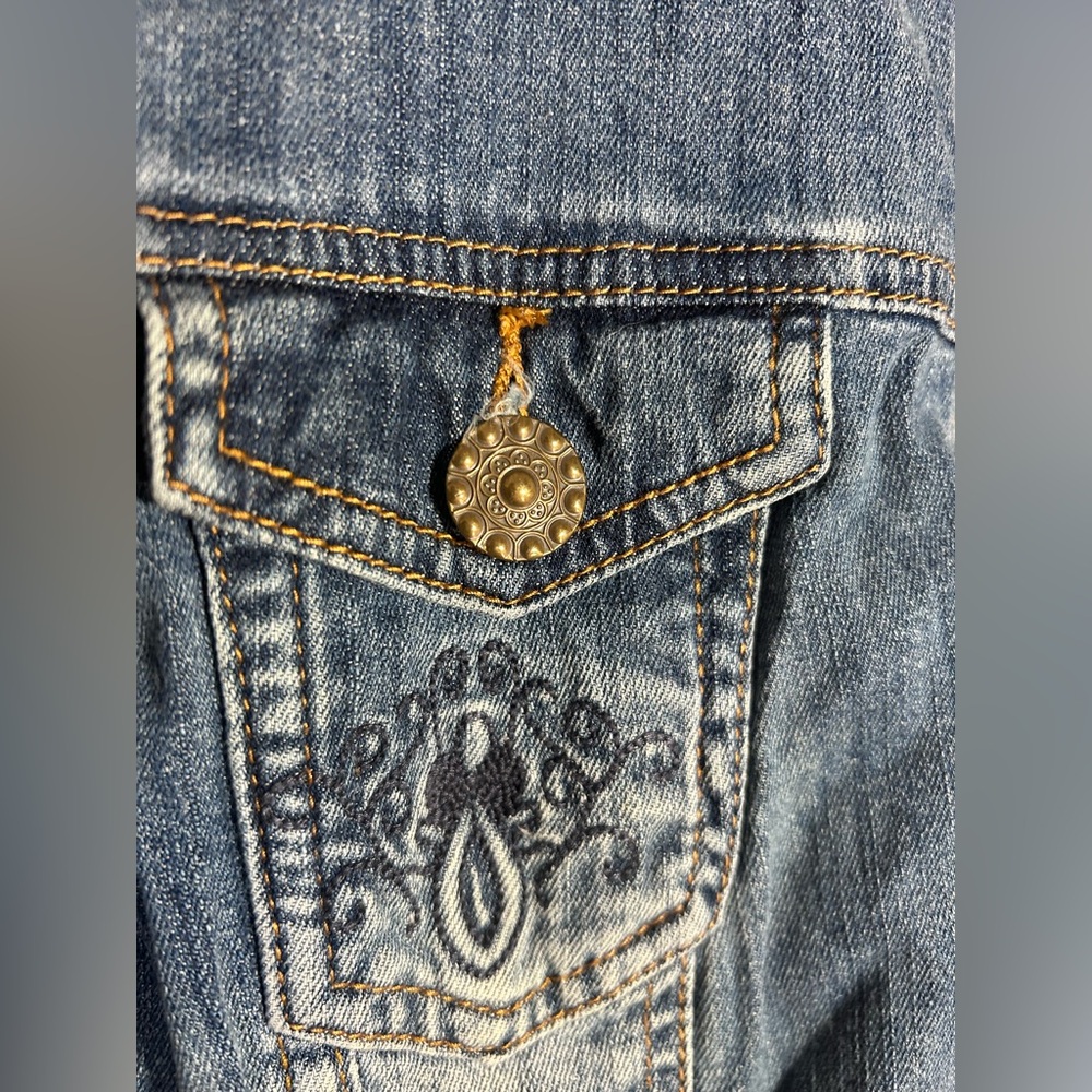 Christopher & Banks Boho Denim Jacket - Picture 4 of 5
